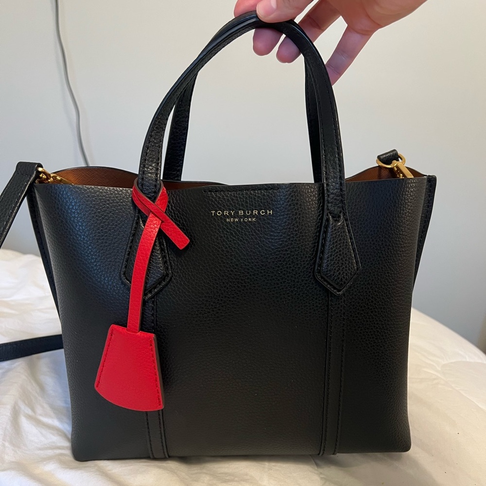 Tory Burch Small Perry Black Bag